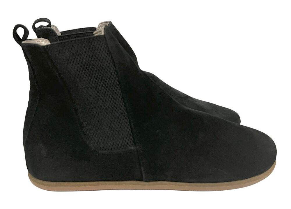 Aintap Barefoot Chelsea Boots EU 39 Women’s US 8 Handmade Black Suede Minimalist